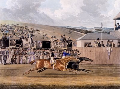 Il giorno del Derby a Epsom, 1828 da James Pollard